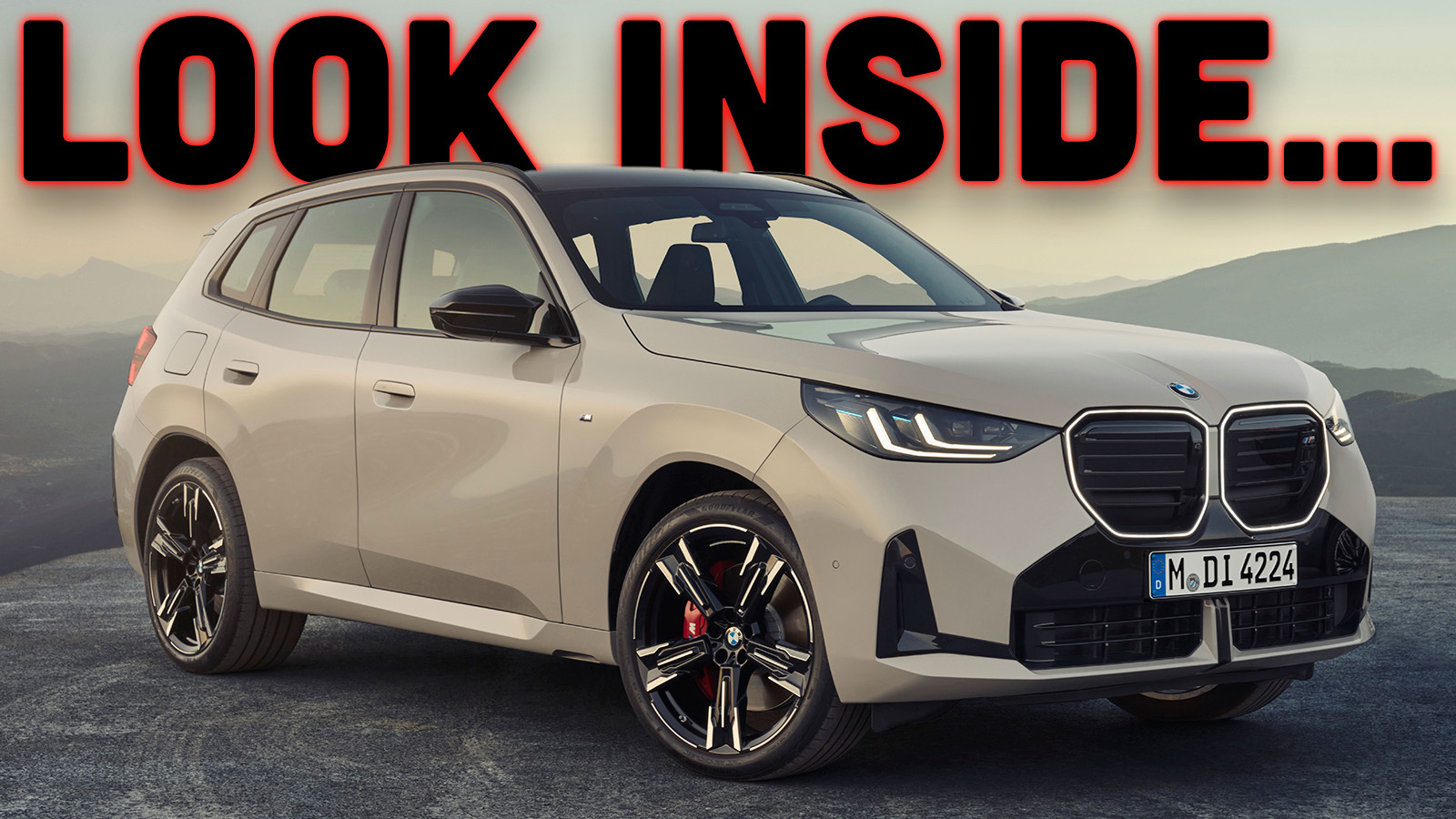 The 2025 BMW X3 Has An Interior More Shocking Than Its Huge Nostrils