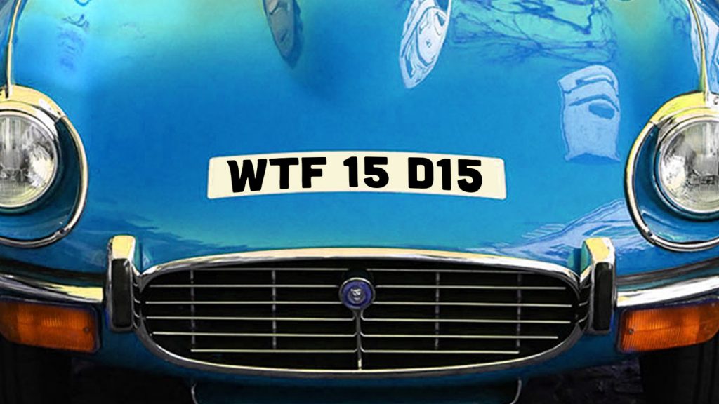 Jag Stickerplate Top