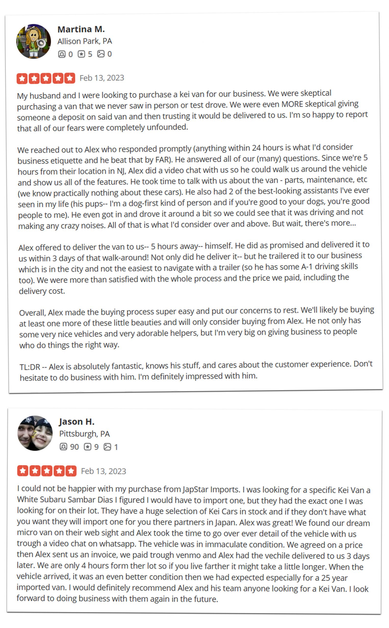 Japstar Positive Reviews Yelp
