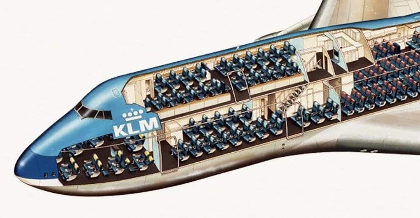 Klm 747 Upperdeck
