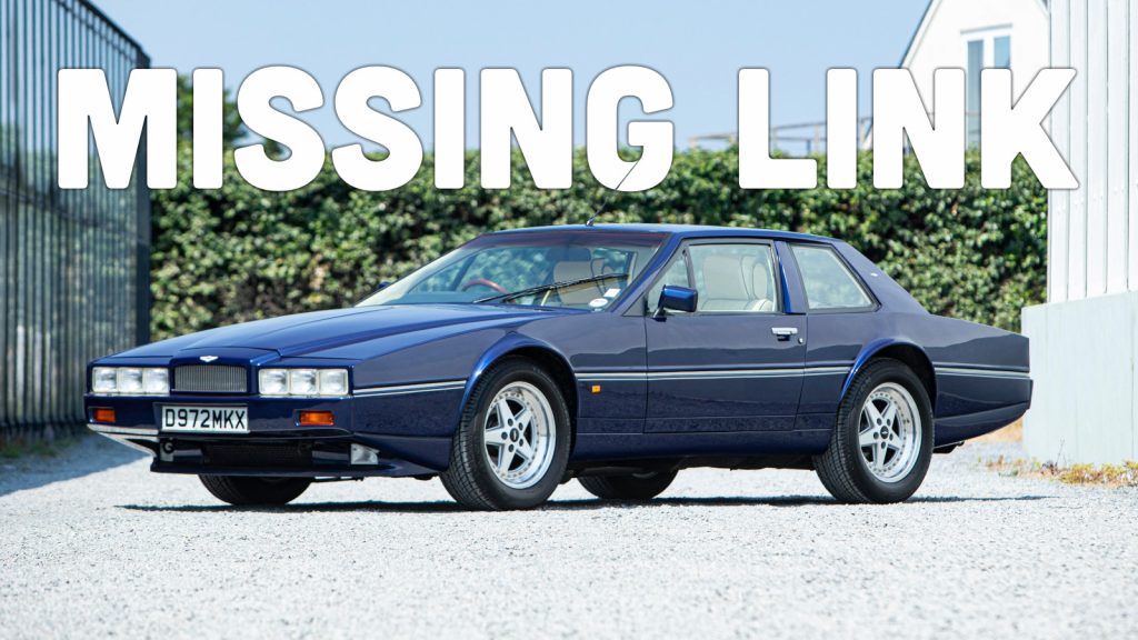 Lagonda Coupe Aston Martin Virage Prototype Topshot