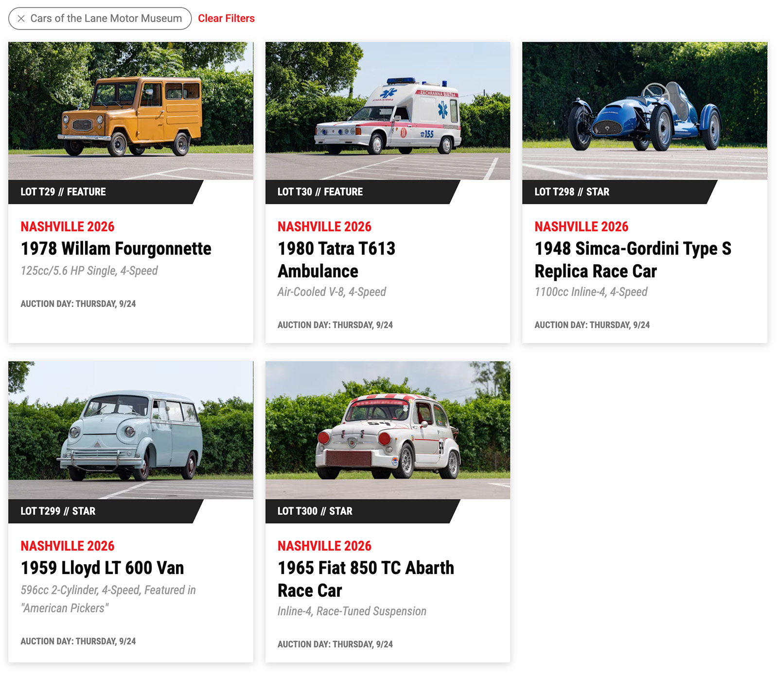 Lane Collection