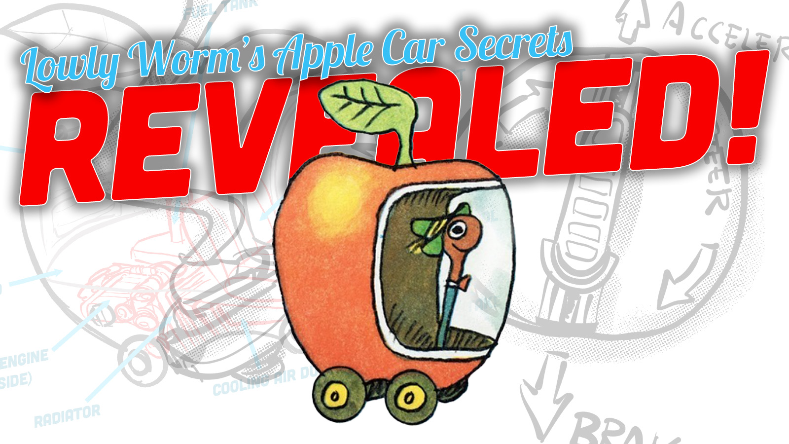 lowly_worm_apple_car_top Lowly Worm Apple Car Top