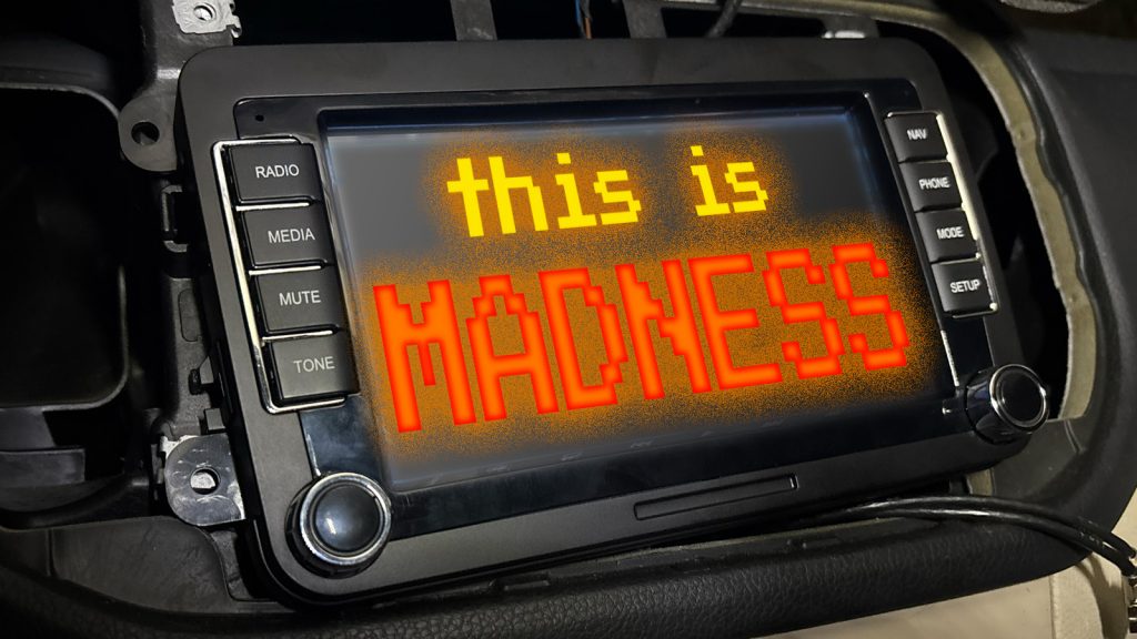 Madness Headunit Top