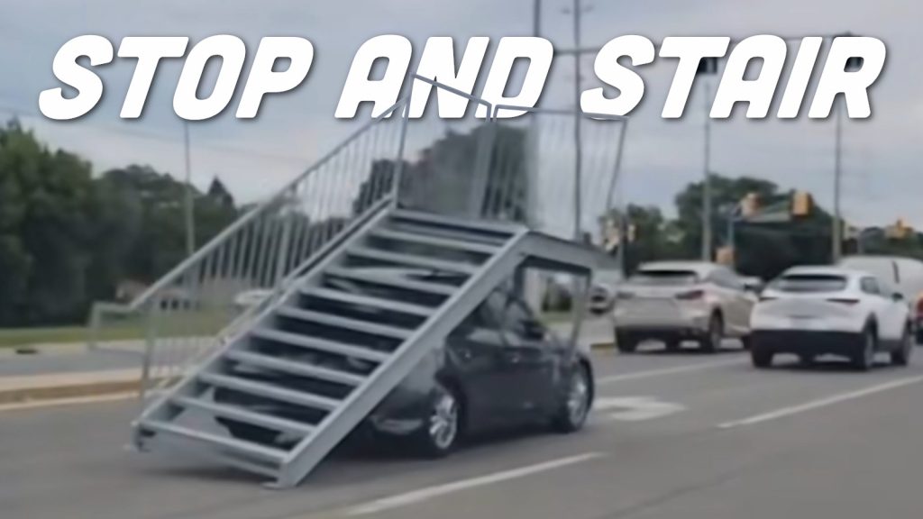 Mazda 3 Stairs Topshot
