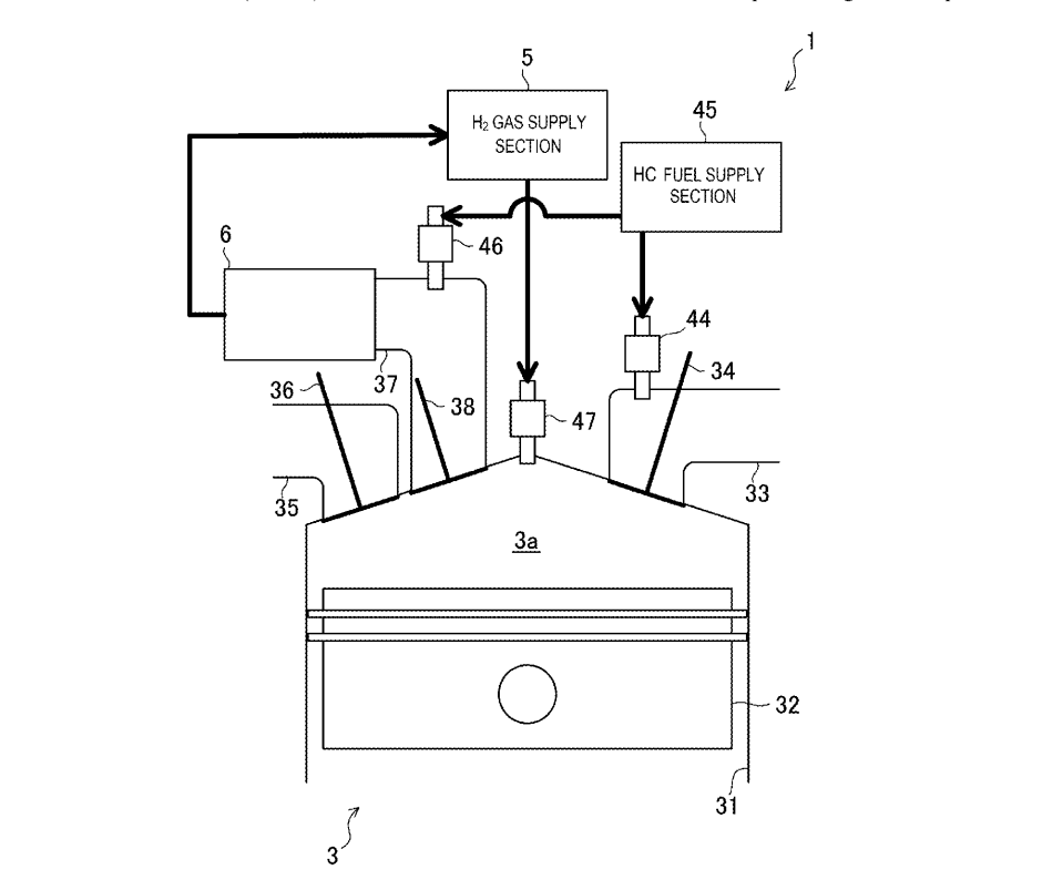 Mazda Six Stroke Engine Patent 1