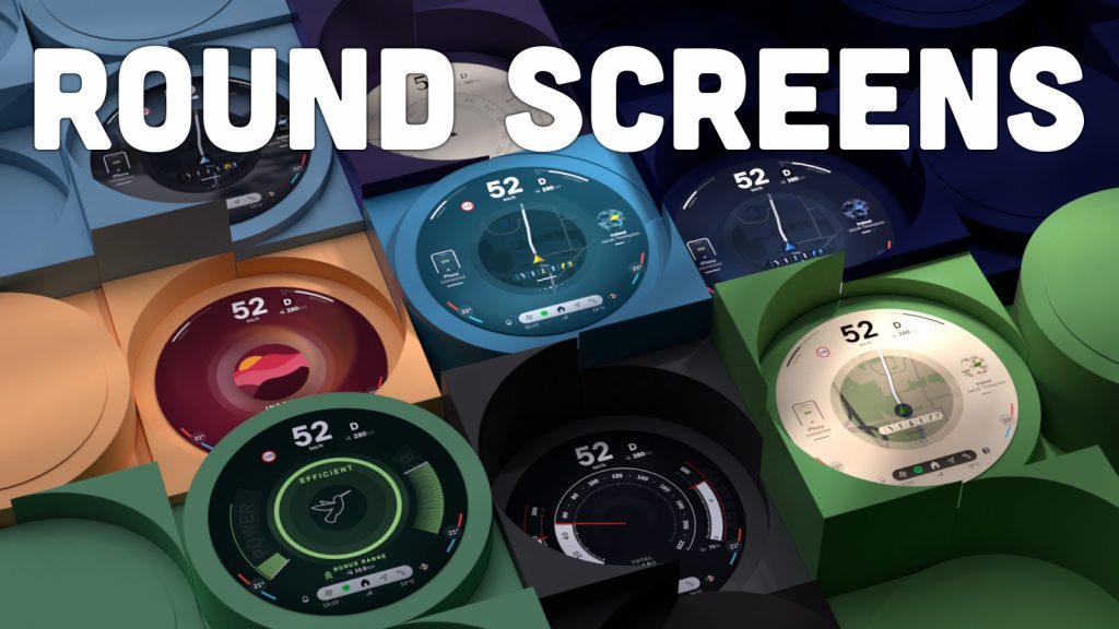 Mini Round Screen Topshot