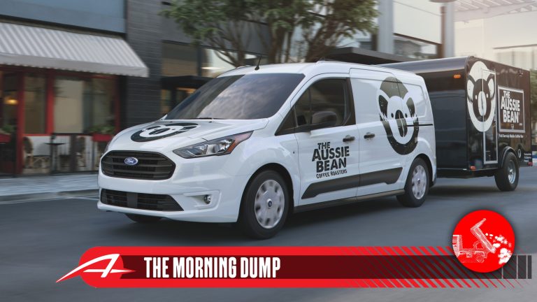 Morning Dump Ford Transit Connect
