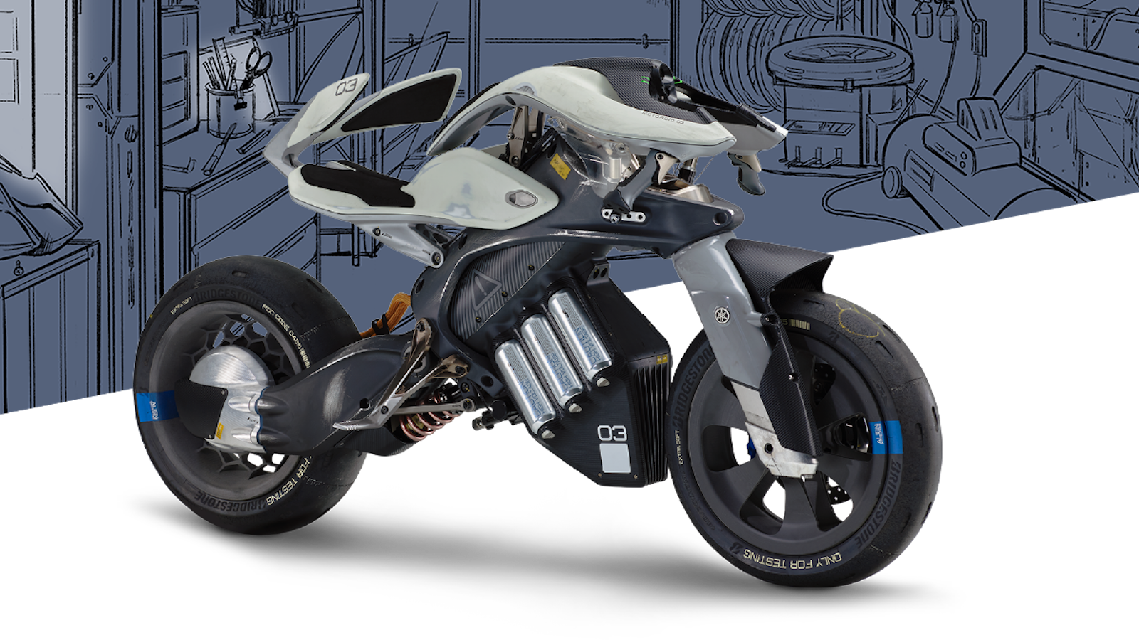 Yamaha Now Has A Bonkers Riderless Concept Bike That’s Designed To Fall Over