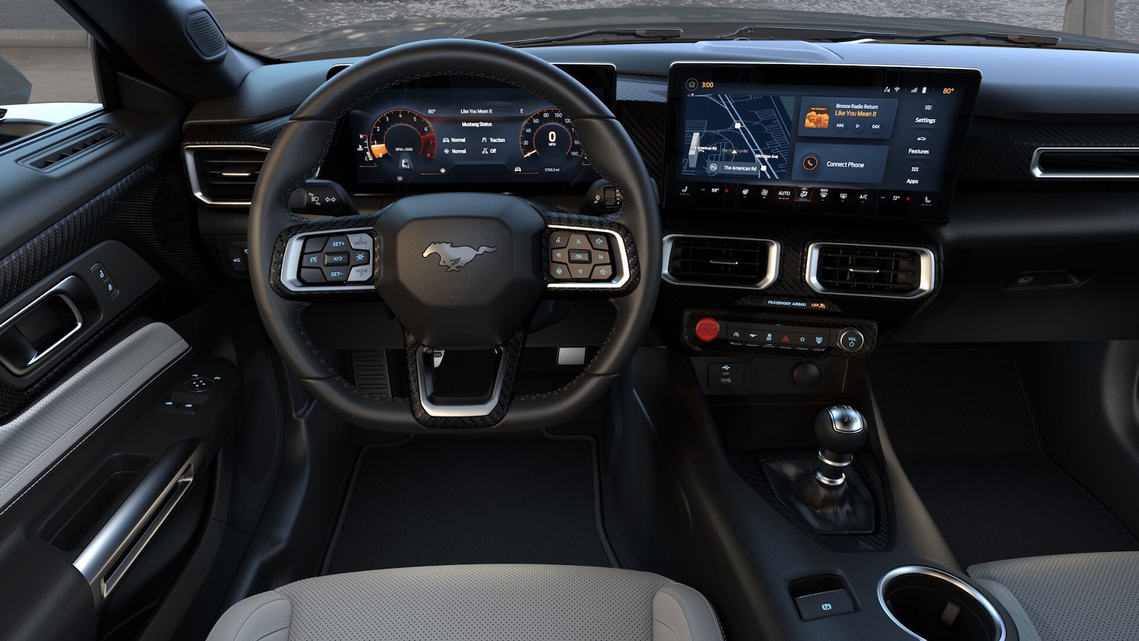 Mustang Gt Premium Twin Screens