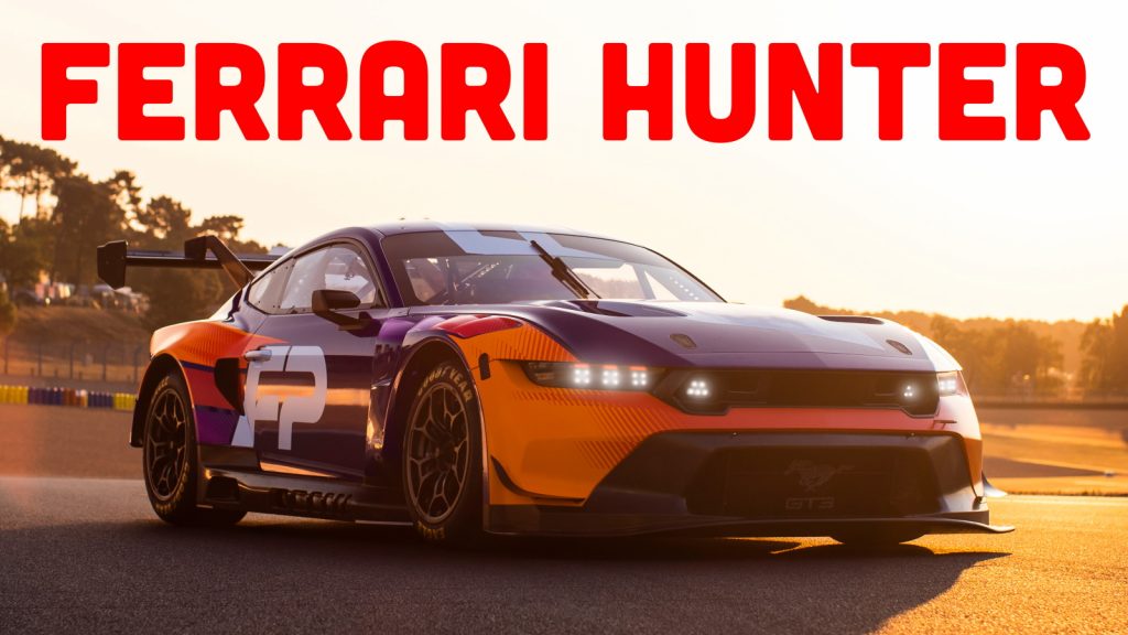 Mustang Gt3 Topshot