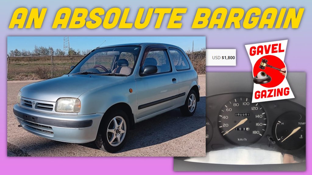 Nissan March Bring A Trailer Topshot