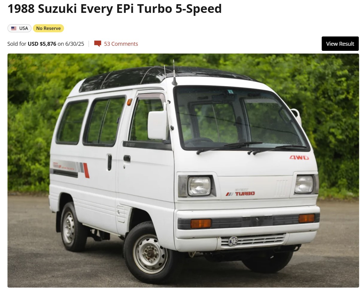 No Reserve Suzki Every