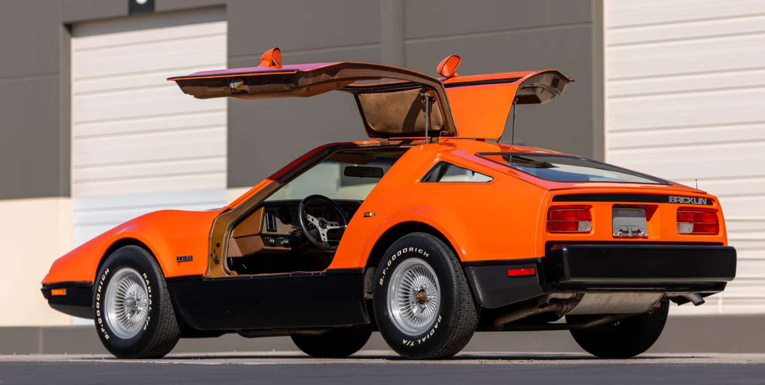 Orange Bricklin 7 5