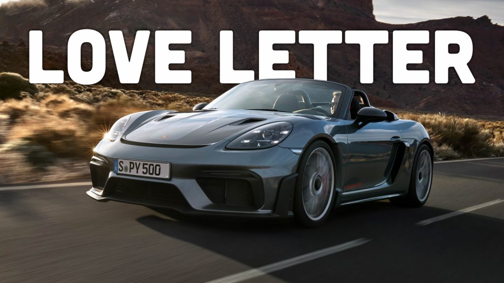 Porsche 718 Spyder Rs Boxster