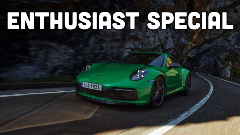 Porsche 911 Carrera T Topshot