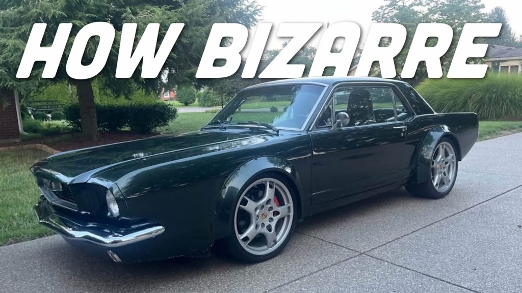 Porsche 911 Ford Mustang Topshot
