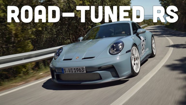 Porsche 911 St Topshot