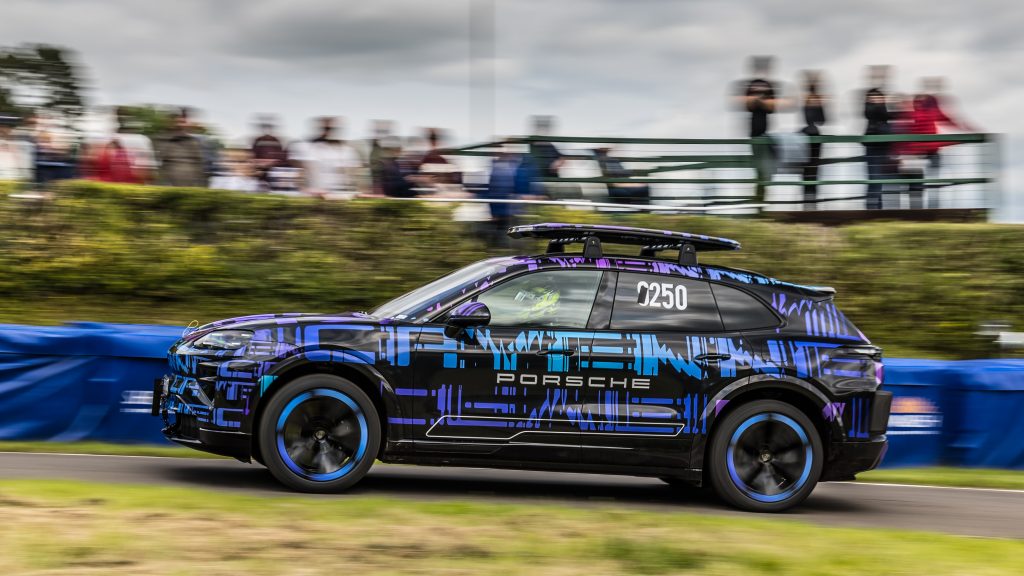 Porsche Cayenne Ev Camouflaged