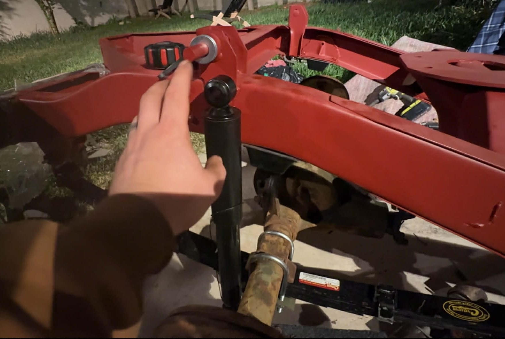 Rear Shock Too Short