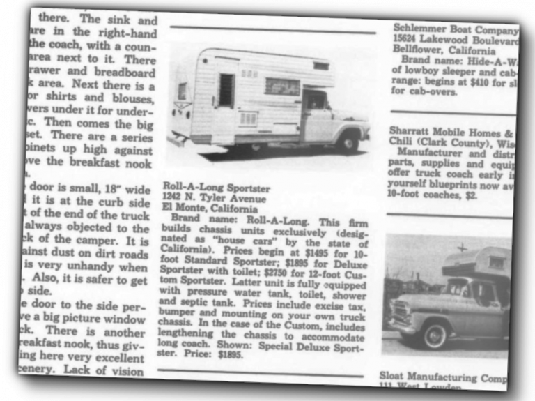 1982 Ranger Rv Motorhome This Rare Dually Fiberglass Camper Is The Ultimate Old Ford Ranger ...