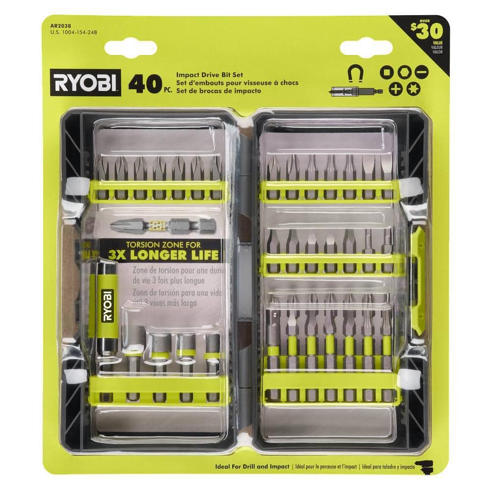 Ryobi Screwdriver Bits Ar2038 64 1000