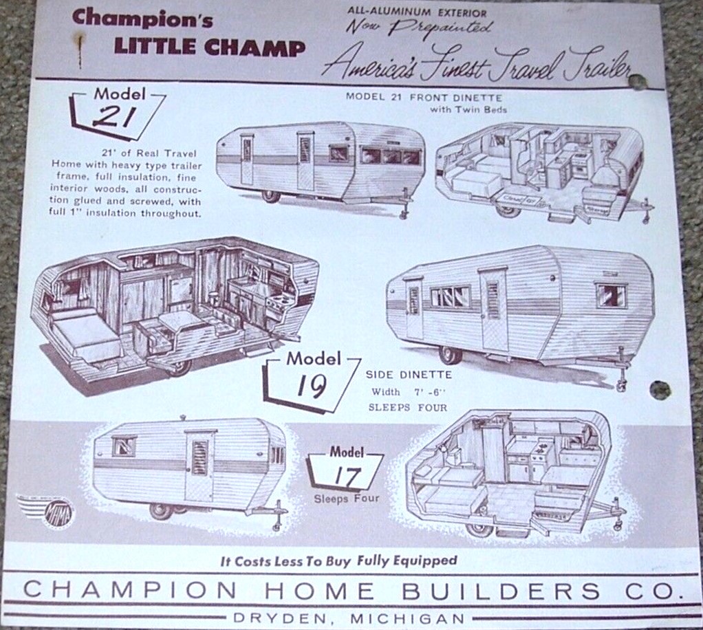 Home, Champion Trailers