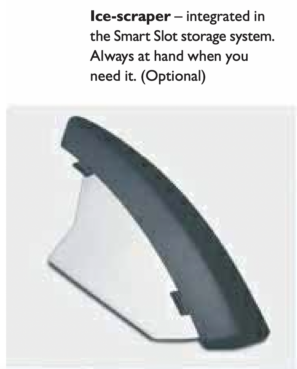 Saab Smart Slot Ice Scraper