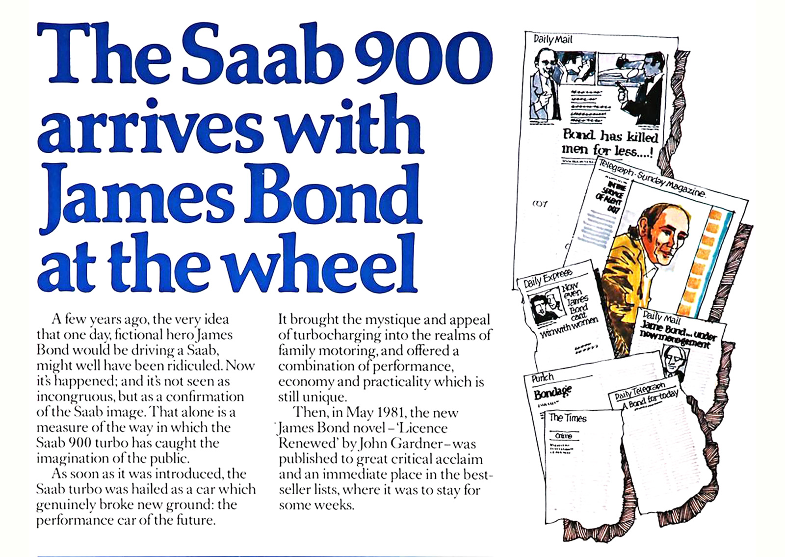 Saab 900 James Bond