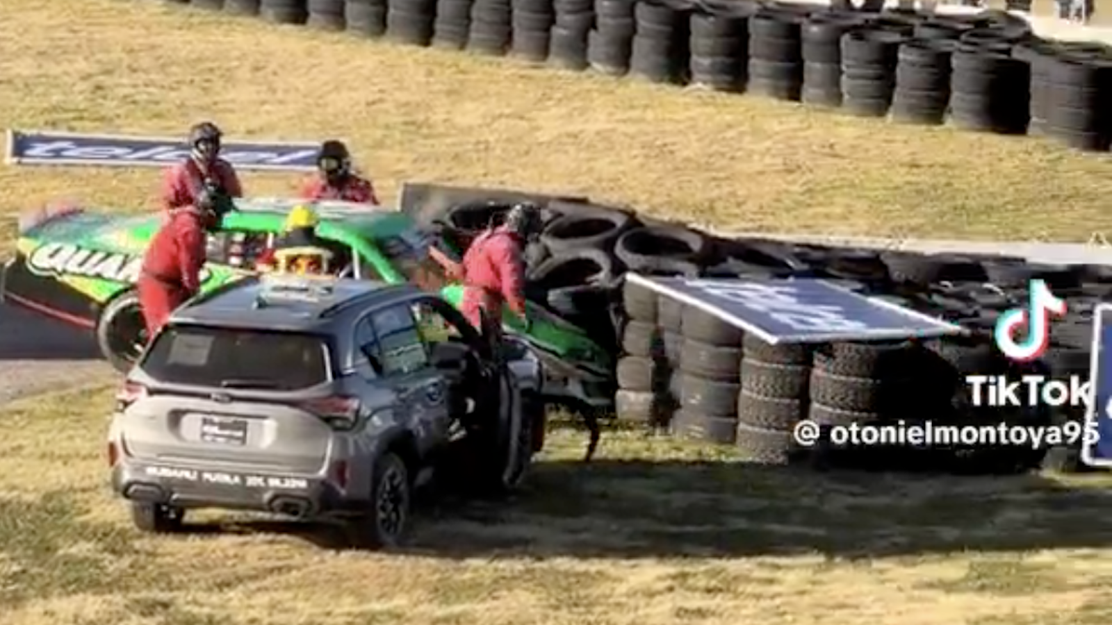 Safety Car Hits Nascar 2