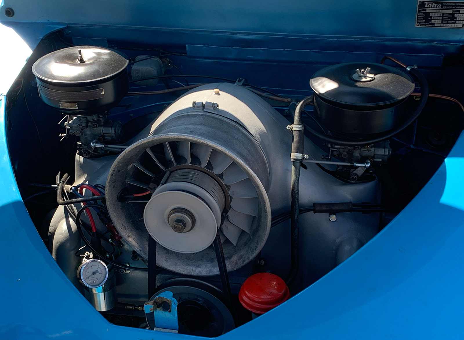 1951 Tatra T600 engine