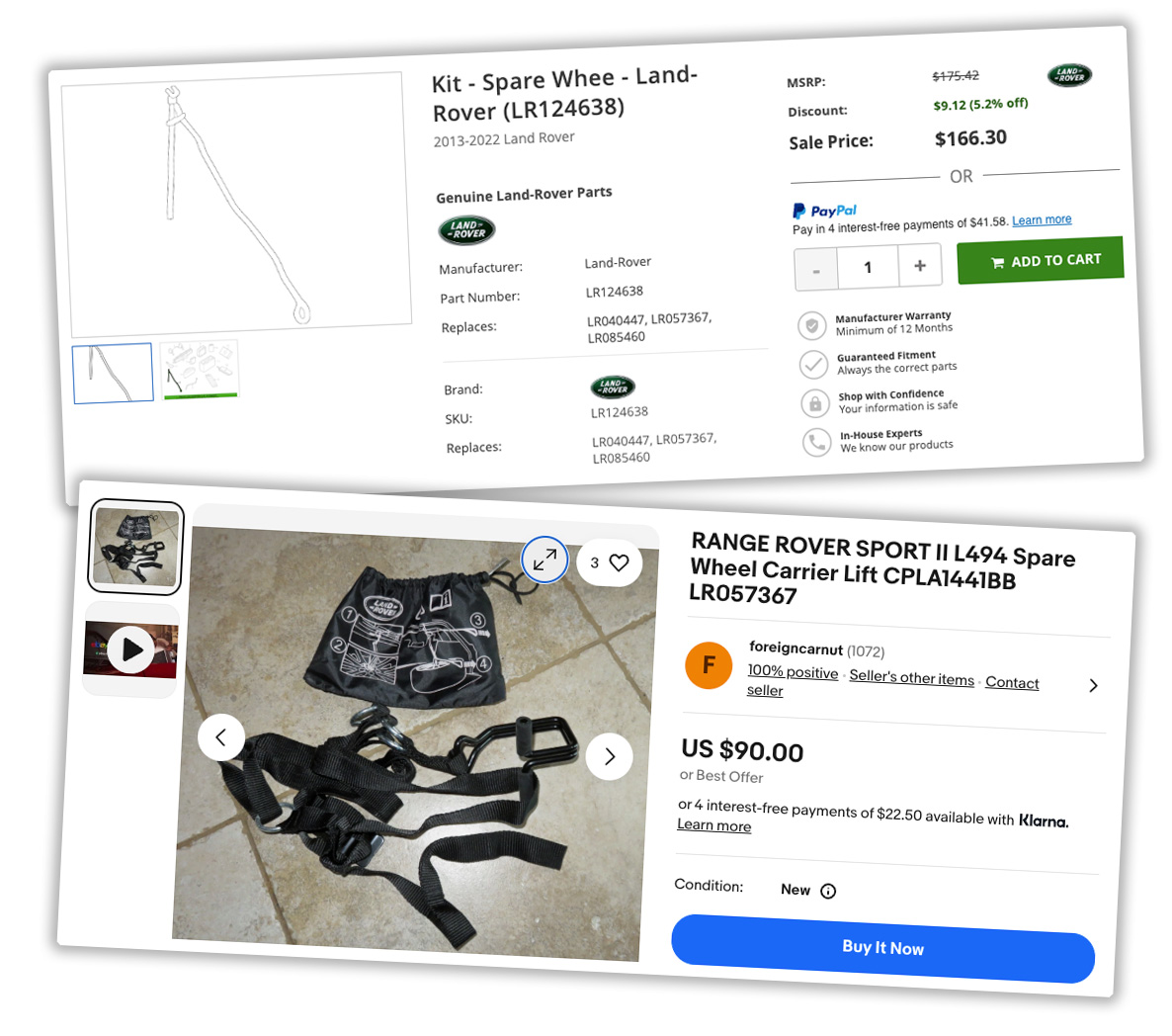 Sparetireharness Ads