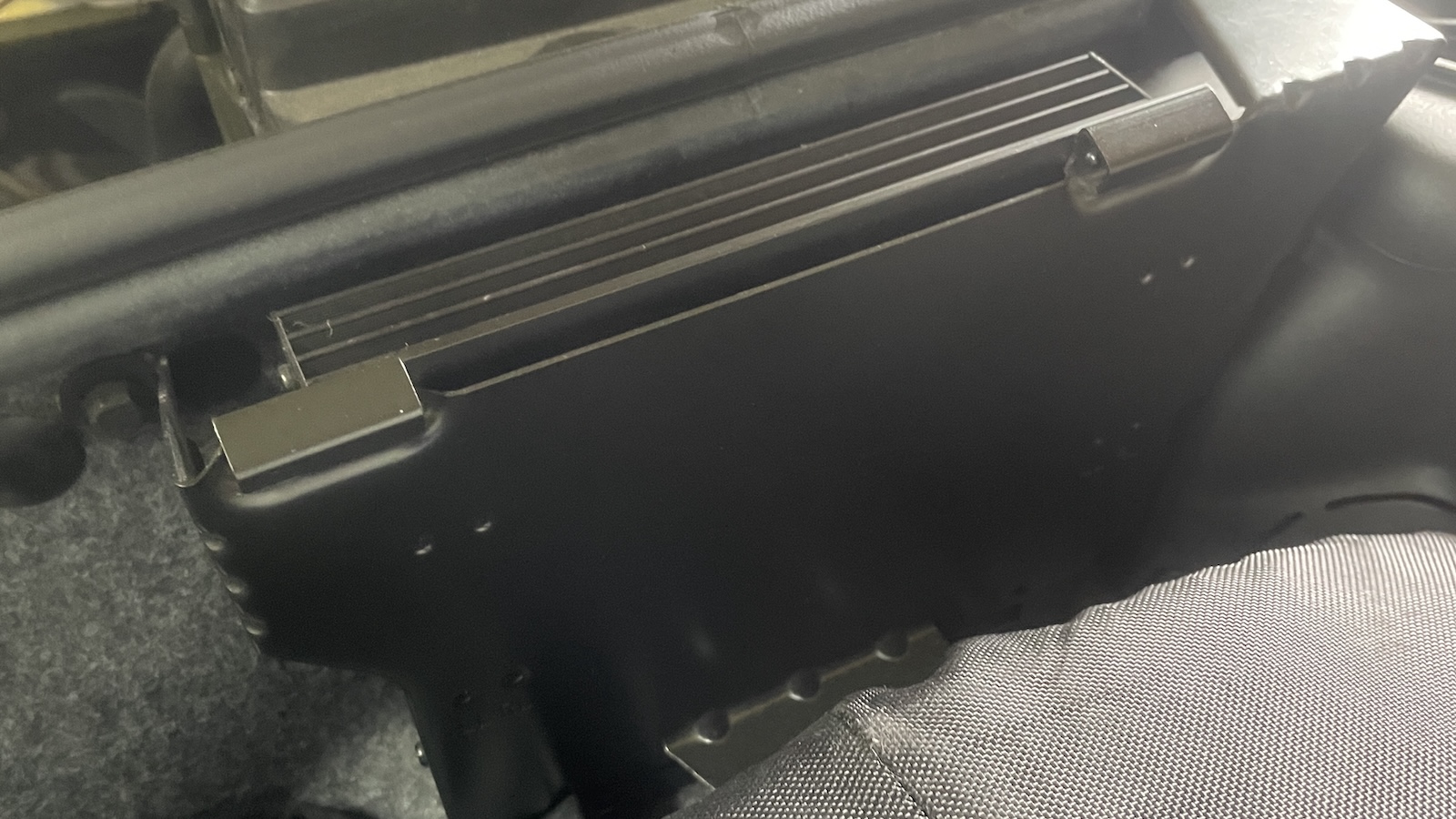 Some speakers are powered by external amplifiers, like this one. Some are powered by a vehicle's head unit, or radio.