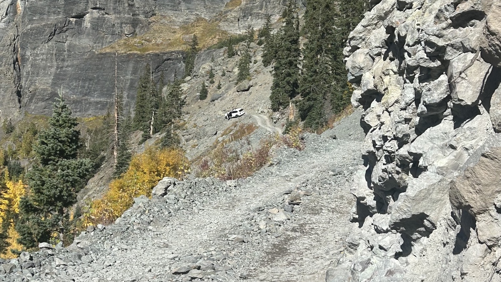 Stuck Telluride Afar