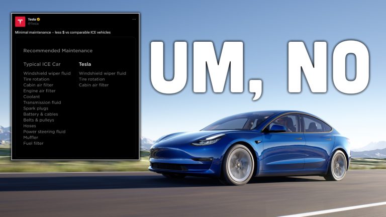 Tesla Maintenance Topshot