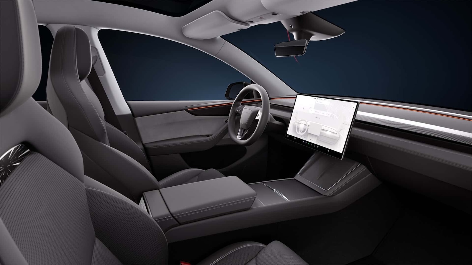 Tesla Model Y Performance 2025 Interior