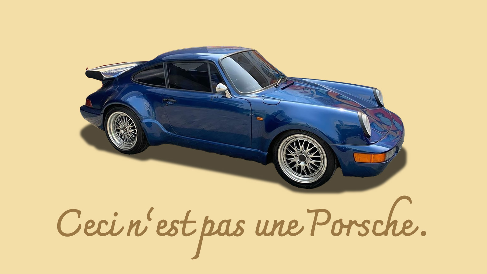 There Was Once An Indonesian Knockoff Porsche 911 With A Tiny Mazda Engine Up Front