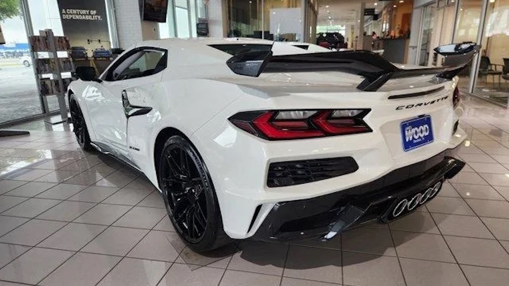 White Z06 Z07 Rear Three Quarters Copy