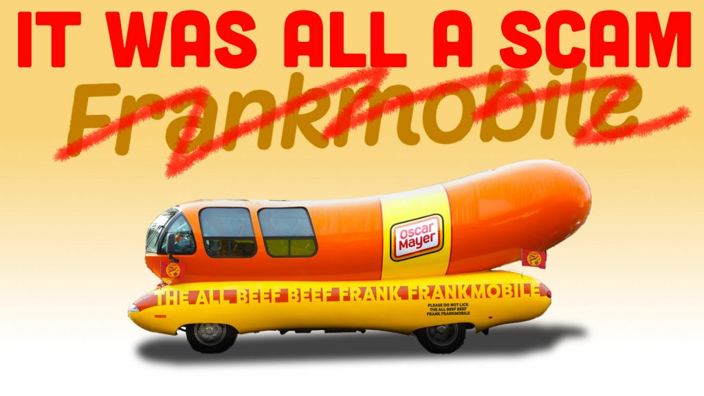 Wienermobile Scam Top
