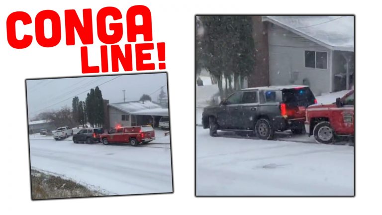 Winter Driving Crash