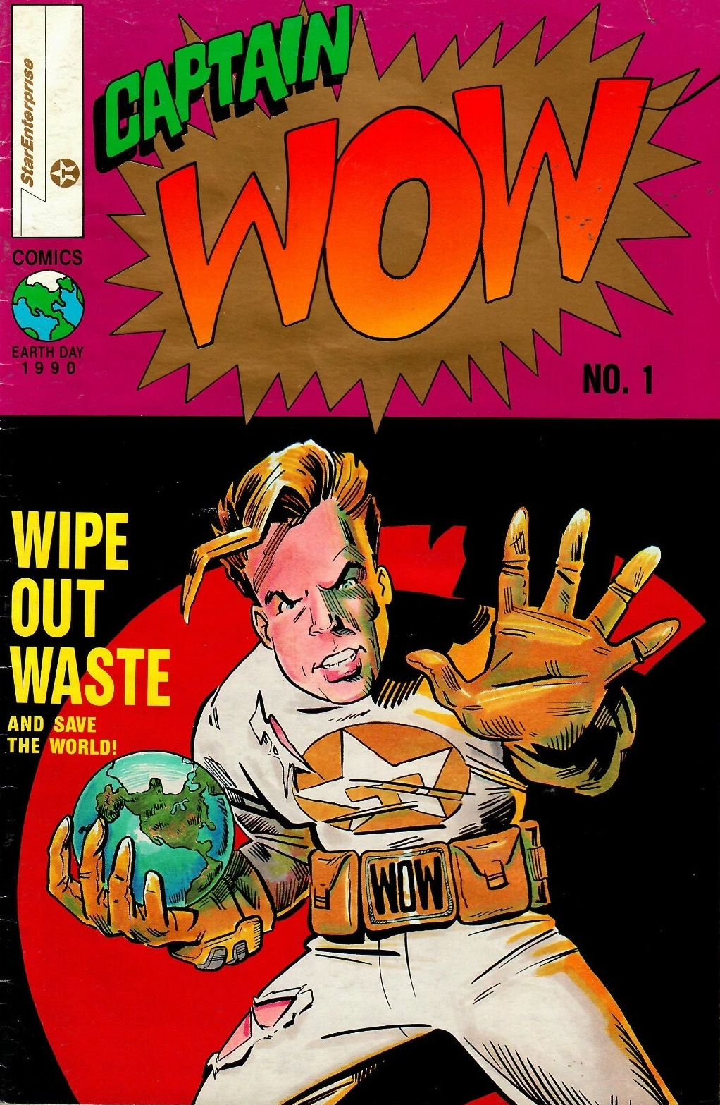 Wow Comic Cover