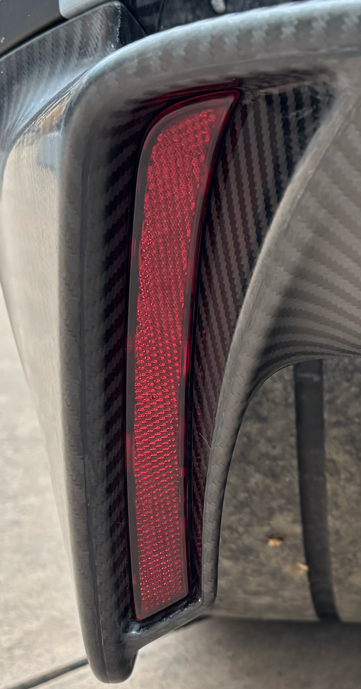 Zenvo Rearreflector